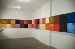 MÓJ METR HORYZONTU, 2007, olej na płótnie, 46/ 50 cm/ 50 cm
