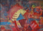 Pomiędzy przedtem a potem II, Between before and next II, olej na płótnie- oil on canvas, 2007