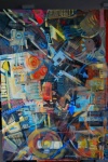 A., z cyklu- cycle B.E.A., olej na płótnie- oil on canvas, 200 cm/ 150 cm, 2007