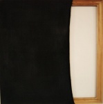 Z cyklu: Metr horyzontu, Meter of horizon, oil on canvas