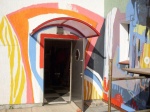 wejście do pracowni/ the doors to the studio