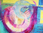 Last lap - oil on canvas, 170x220 cm, 2008