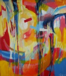 Ziarenko kawy - początek, 175x155 cm, 2008