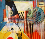 Bez tytułu - oil on canvas, 155x175 cm, 2011