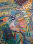 In Between - Garden - oil on canvas, 135x125 cm, 2013