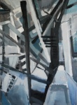 BEAta Pflanz, 110x80 cm, one part of 3painting,  oil on canvas