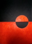 BEAta Pflanz - Horizon in Between - acrylic on canvas, 100x70 cm, 2013