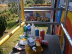 na górze/on the top - detal - dom-obraz/ house-painting