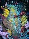 cycle Bestiary (V), 80x60cm, oils, canvas, 2017